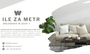Koszty malowania ścian 2024: Cennik, porady, jak nie przepłacić?