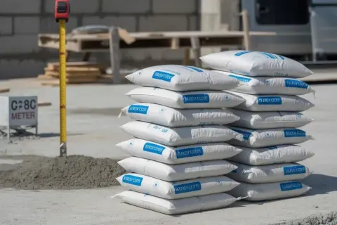 Beton B20: Ile worków 25 kg na 1 m³? Oblicz i oszczędź!