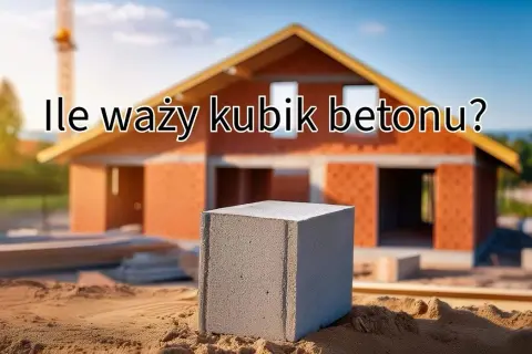 Kubik betonu: Ile waży i dlaczego to kluczowe na budowie?