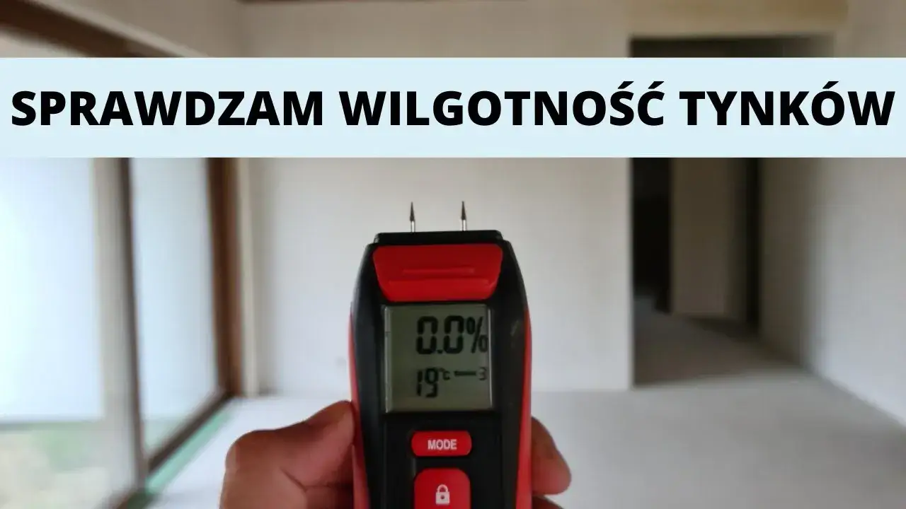 Test foliowy na wilgotność tynku