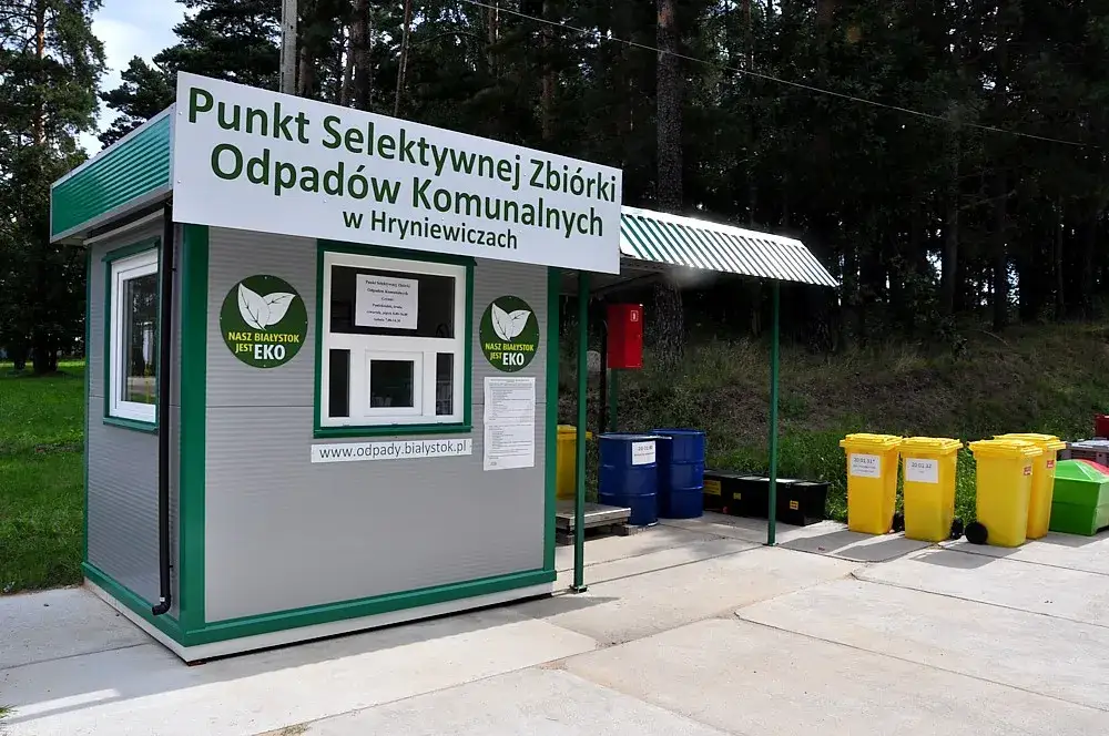 PSZOK punkt selektywnej zbiórki odpadów komunalnych